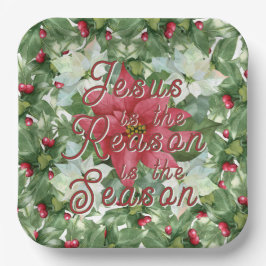 Papieren Borden: Jezus is de Rede Papieren Bordje