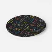 Papieren Borden juli, 13 oktober Papieren Bordje (Gekanteld)