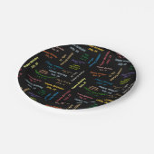 Papieren Borden juli, 16 oktober Papieren Bordje (Gekanteld)