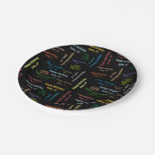 Papieren Borden juni, 17 oktober Papieren Bordje (Gekanteld)