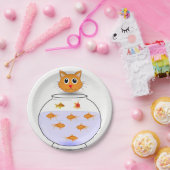 Papieren borden Katten Bordje (Feest)