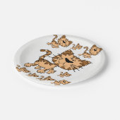 Papieren Borden Kitten Papieren Bordje (Gekanteld)