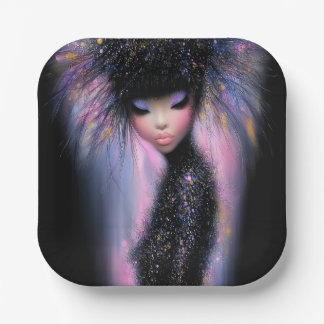 Papieren Borden Kosmische Diva Stellaire Gloed Bordje