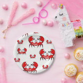 Papieren borden krabben papieren bordje (Feest)