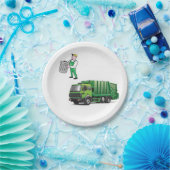 Papieren borden Man Papieren Bordje (Feest)