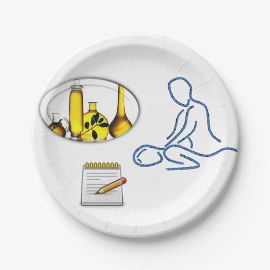 Papieren Borden Massuese Papieren Bordje (Voorkant)