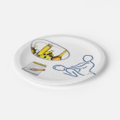 Papieren Borden Massuese Papieren Bordje (Gekanteld)