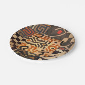 papieren borden met een hint van afrika papieren bordje (Gekanteld)