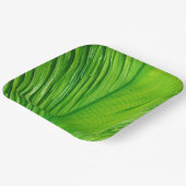 Papieren Borden met Leaf Design Bordje (Gebogen)