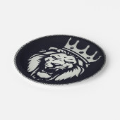 Papieren Borden met leeuwenontwerp Bordje (Gekanteld)