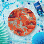 Papieren Borden met maffiaplasmakerij Bordje (Feest)