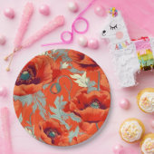 Papieren Borden met maffiaplasmakerij Papieren Bordje (Feest)