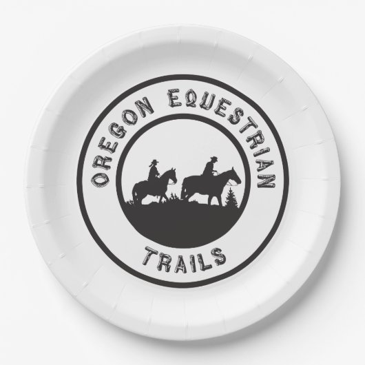 Papieren borden met OET-logo Bordje (Voorkant)