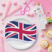 Papieren borden met Union Jack Bordje (Feest)