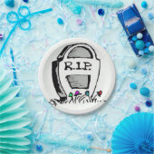 Papieren Borden Mortician Papieren Bordje (Feest)