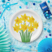 Papieren Borden-narcissen Papieren Bordje (Feest)