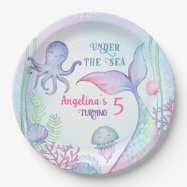 Papieren Borden Nautisch Thema Verjaardagsfeest. Papieren Bordje