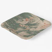 Papieren Borden noordenwind Bordje (Gebogen)