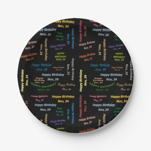 Papieren Borden november 2010, 24 oktober Papieren Bordje (Voorkant)