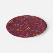 Papieren Borden november, 30 oktober Bordje (Gekanteld)