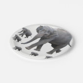 Papieren borden Olifanten Bordje (Gekanteld)