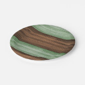 Papieren borden omheining papieren bordje (Gekanteld)