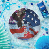 Papieren Borden/Onafhankelijkheidsdag Papieren Bordje (Feest)