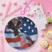Papieren Borden/Onafhankelijkheidsdag Papieren Bordje (Feest)