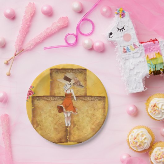 Papieren borden papieren bordje (Feest)