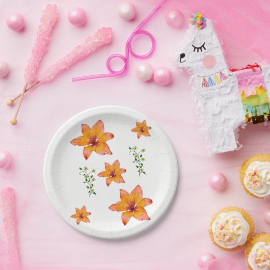 Papieren borden papieren bordje (Feest)