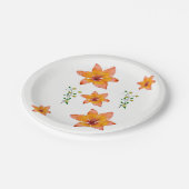 Papieren borden papieren bordje (Gekanteld)