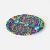 Papieren borden papieren bordje (Gekanteld)