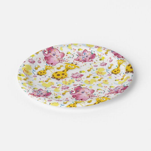 Papieren Borden Papieren Bordje (Gekanteld)