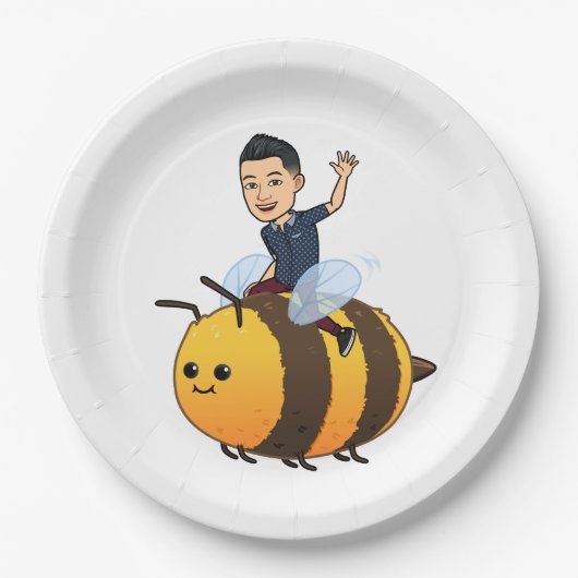 Papieren Borden Papieren Bordje (Voorkant)