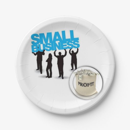 Papieren Borden Papieren Bordje (Voorkant)