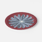 Papieren borden papieren bordje (Gekanteld)