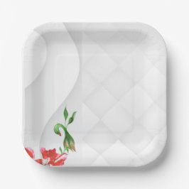 Papieren borden papieren bordje