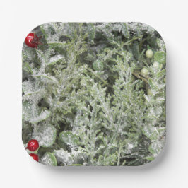 Papieren borden papieren bordje