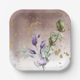 Papieren borden papieren bordje