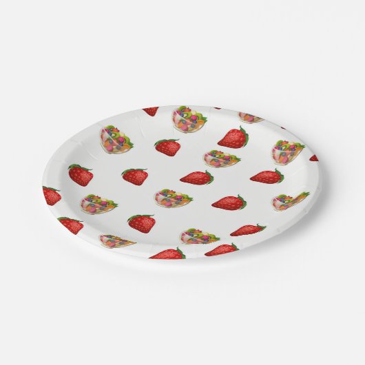 Papieren Borden Papieren Bordje (Gekanteld)