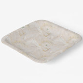 Papieren borden papieren bordje (Gebogen)