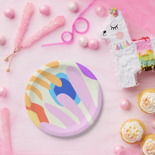 Papieren borden papieren bordje (Feest)