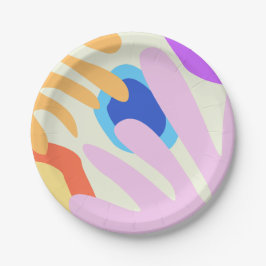 Papieren borden papieren bordje