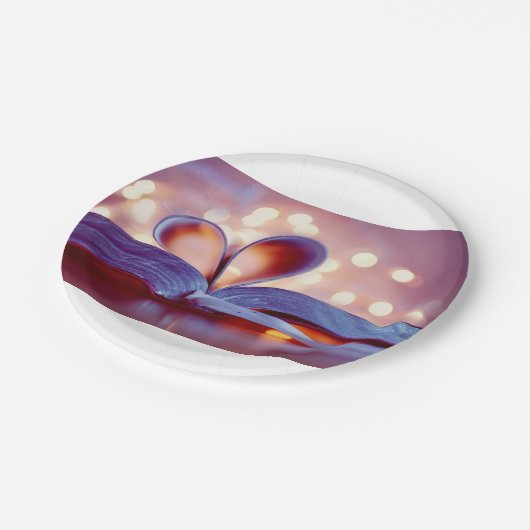 Papieren borden papieren bordje (Gekanteld)