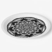 Papieren borden papieren bordje (Gekanteld)