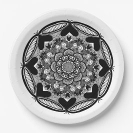 Papieren borden papieren bordje