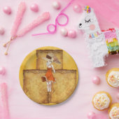 Papieren borden papieren bordje (Feest)