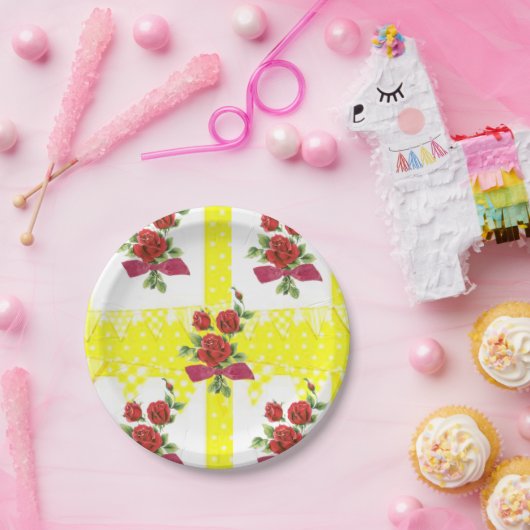 Papieren borden papieren bordje (Feest)