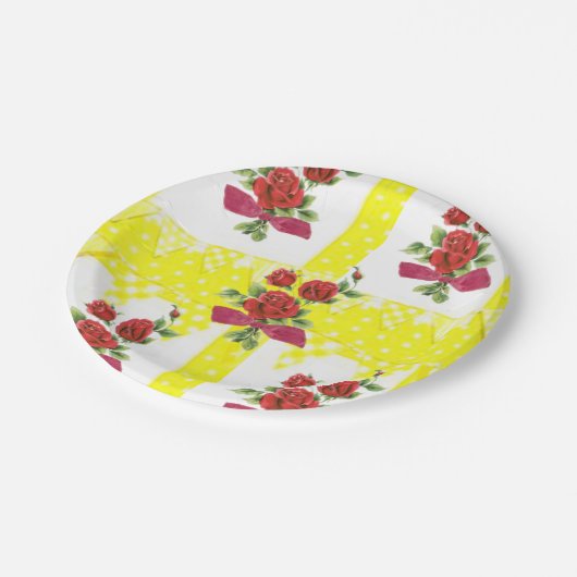 Papieren borden papieren bordje (Gekanteld)