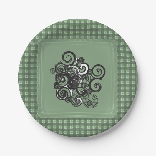 Papieren borden papieren bordje (Voorkant)